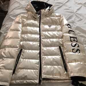 Guess puffer jacket White/OffWhite